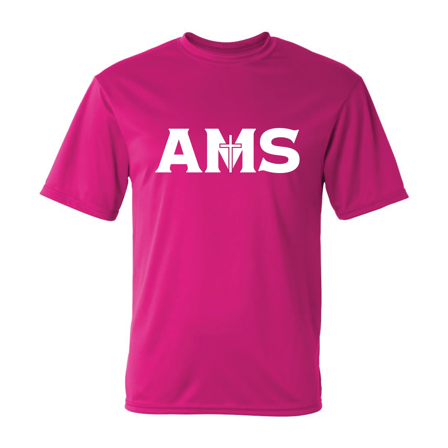 AMS TEXT Performance Shirt PINK