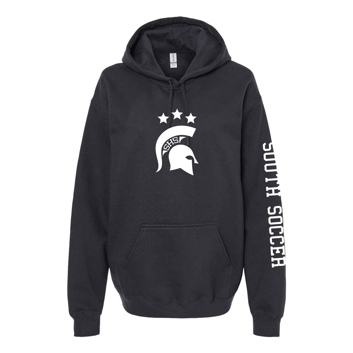 South High Hooded TRAINING BLACK