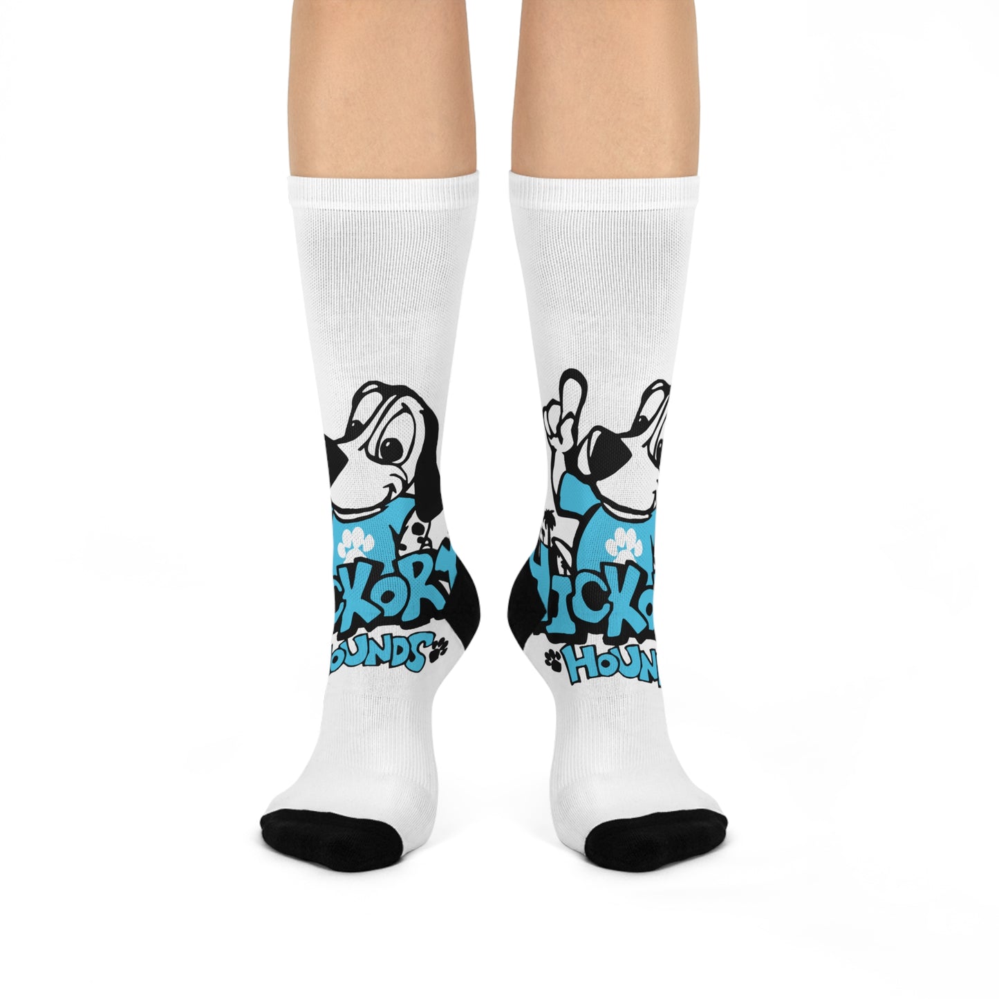 Dog Rescue Crew Socks — 'Adopt, Don't Shop' Cute Cartoon Puppy Cushioned Socks
