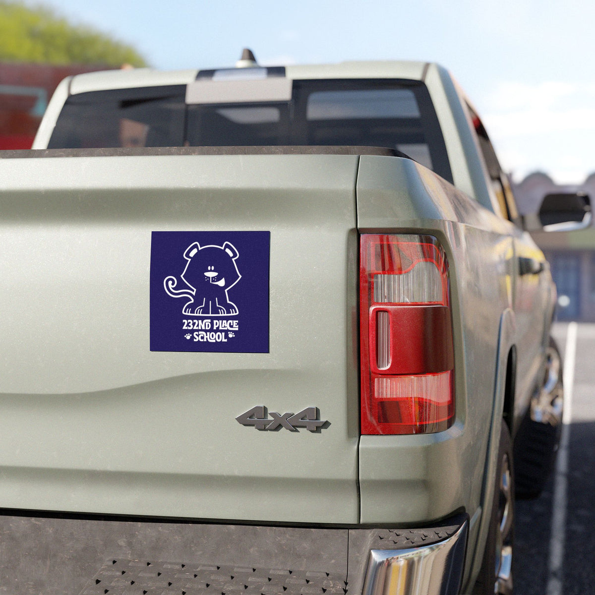 232nd Car Magnet