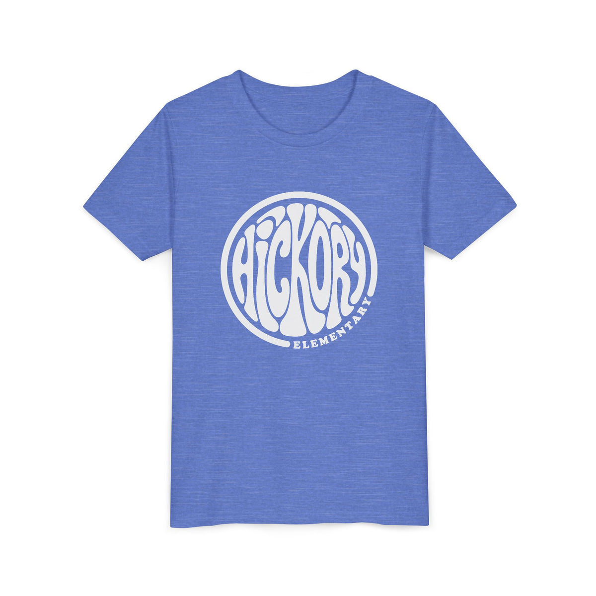 Youth Tee — Retro "HICKORY Elementary" School Spirit T‑Shirt