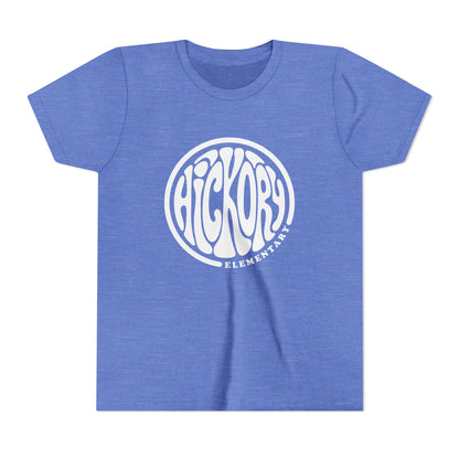 Youth Tee — Retro "HICKORY Elementary" School Spirit T‑Shirt