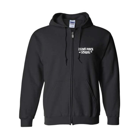 232nd BLACK Zippered