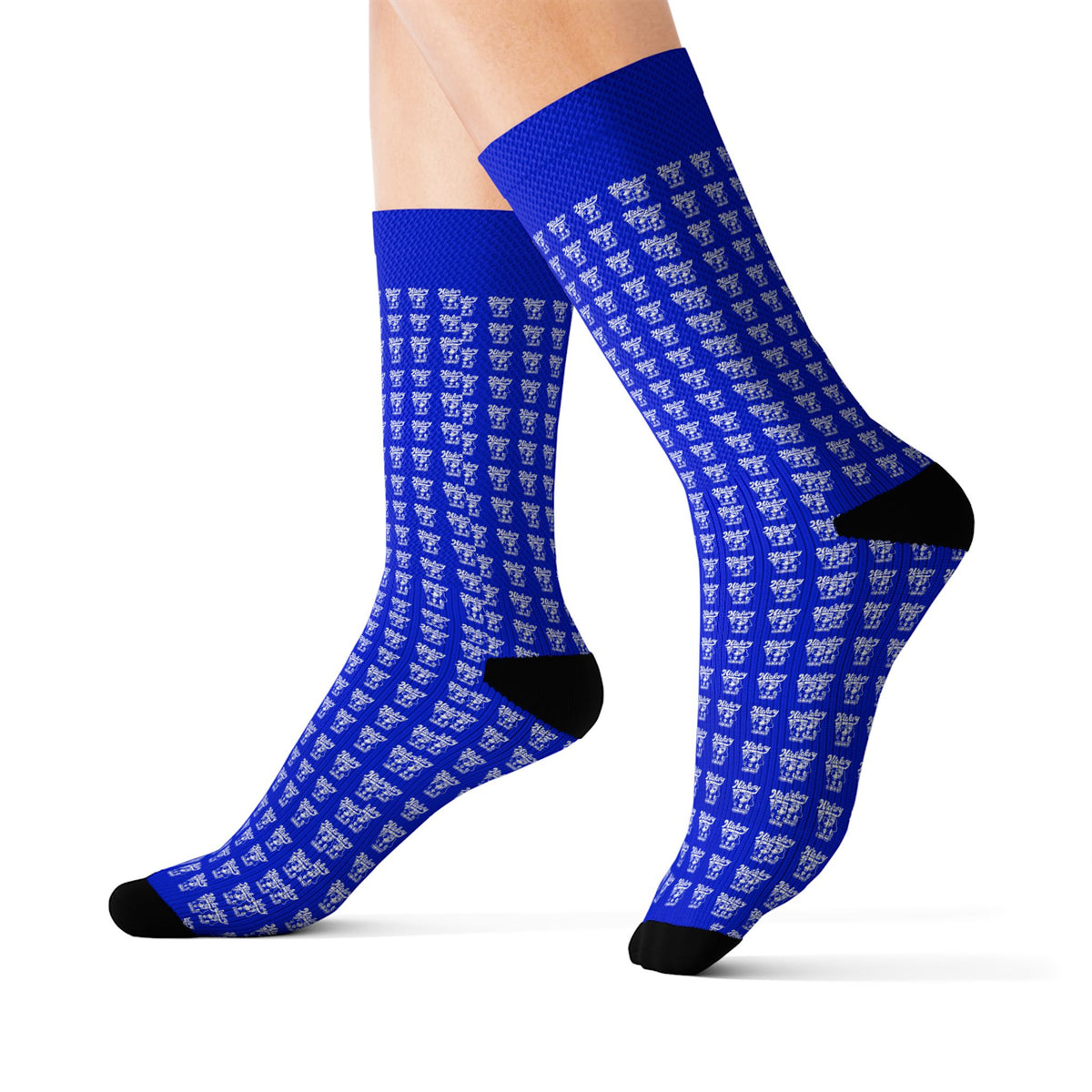 Hickory Socks — Patterned Crew Athletic Socks