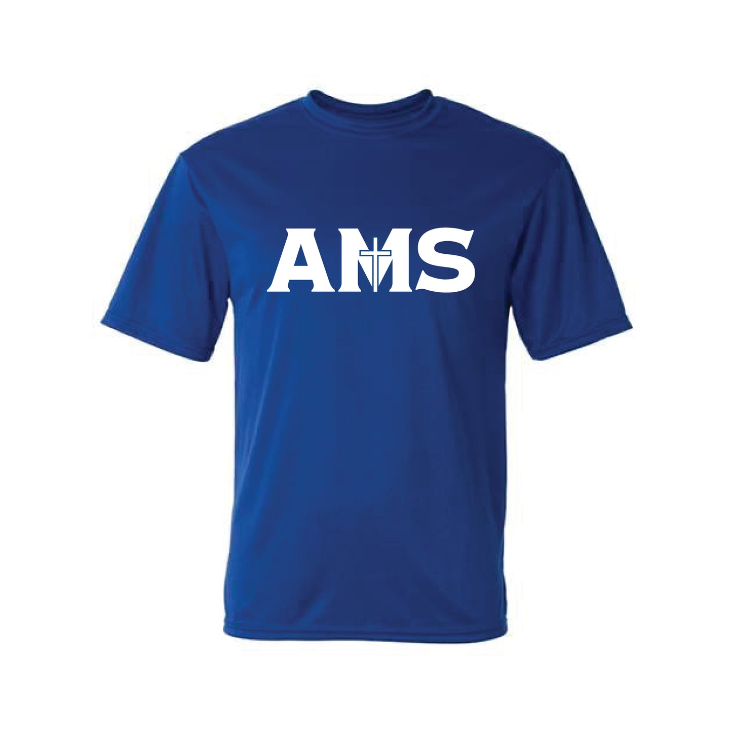AMS TEXT Performance Shirt ROYAL