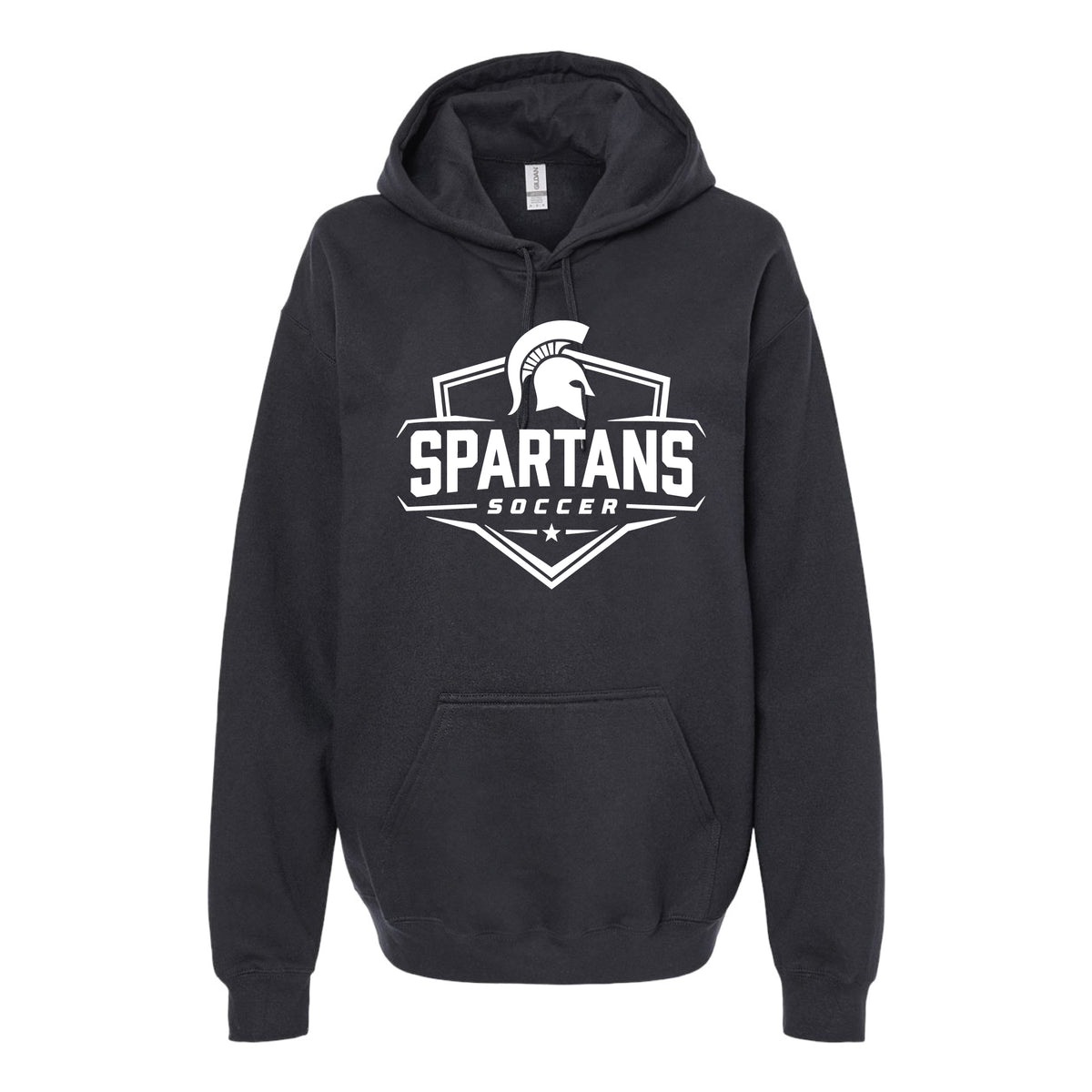 South High FAN Hooded BLACK